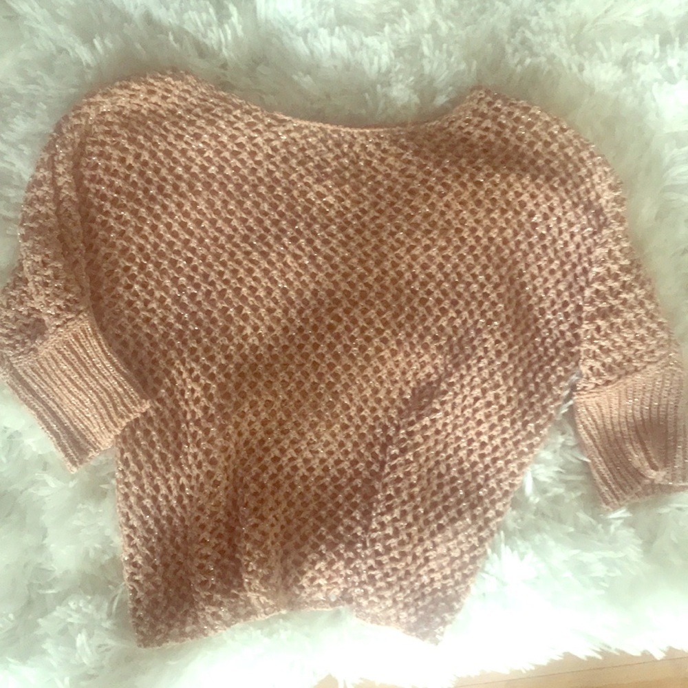 See-through, mid length sleeve